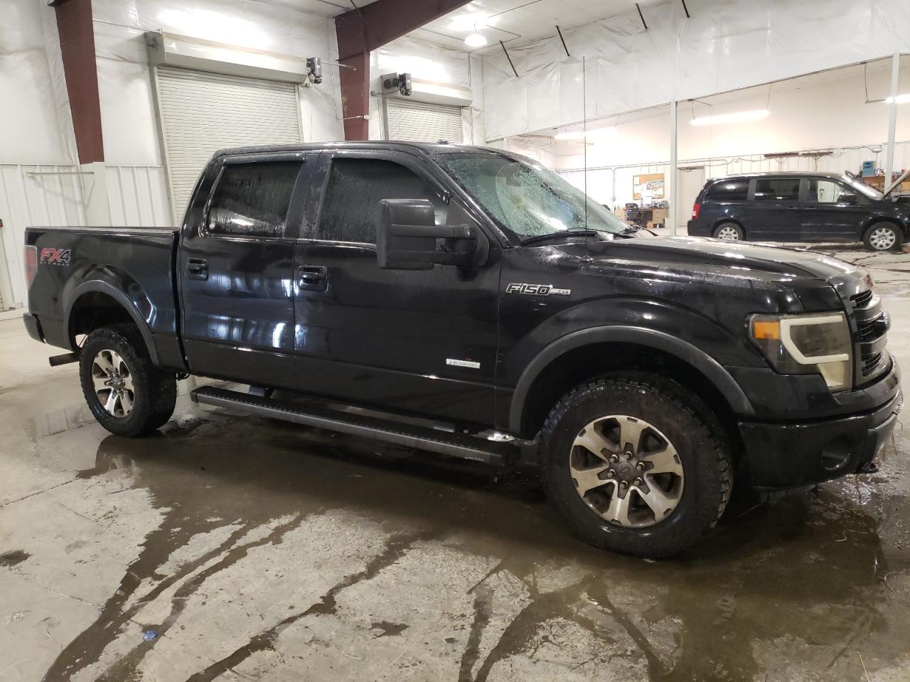 2014 Ford F-150 VIN 1FTFW1ET5EKD31959 Copart auction photo, all over / hail damage thumbnail 4