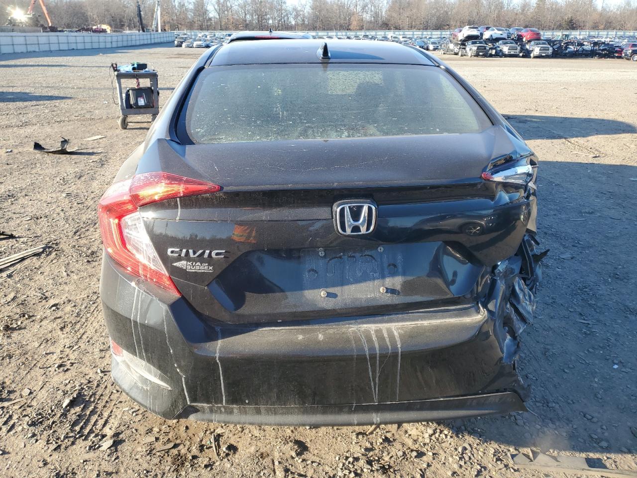 2017 Honda Civic VIN 2HGFC2F77HH522733 Copart auction photo, rear end damage thumbnail 6