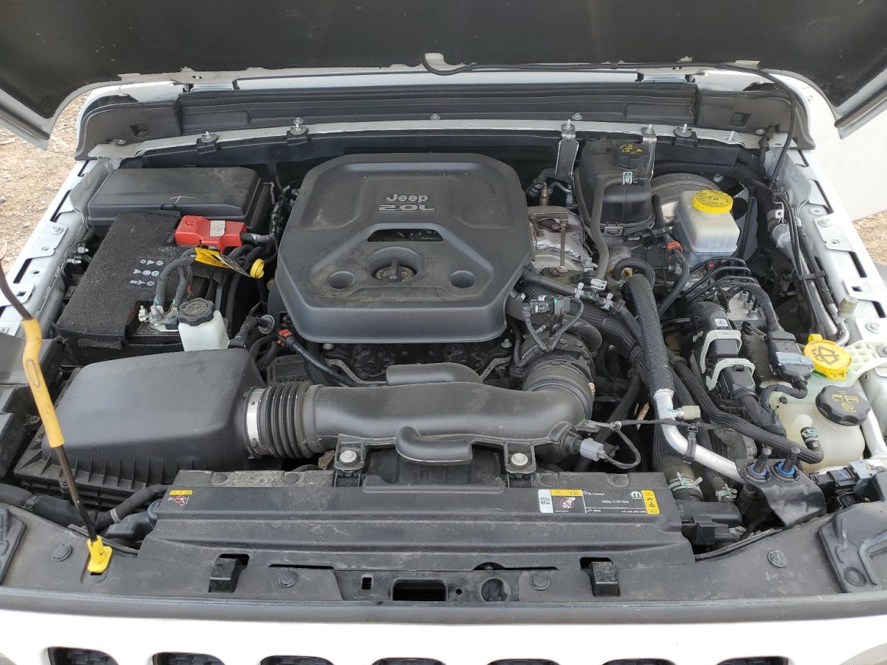 2021 Jeep Wrangler VIN 1C4HJXDN6MW770964 Copart auction photo, rear end / side damage thumbnail 12