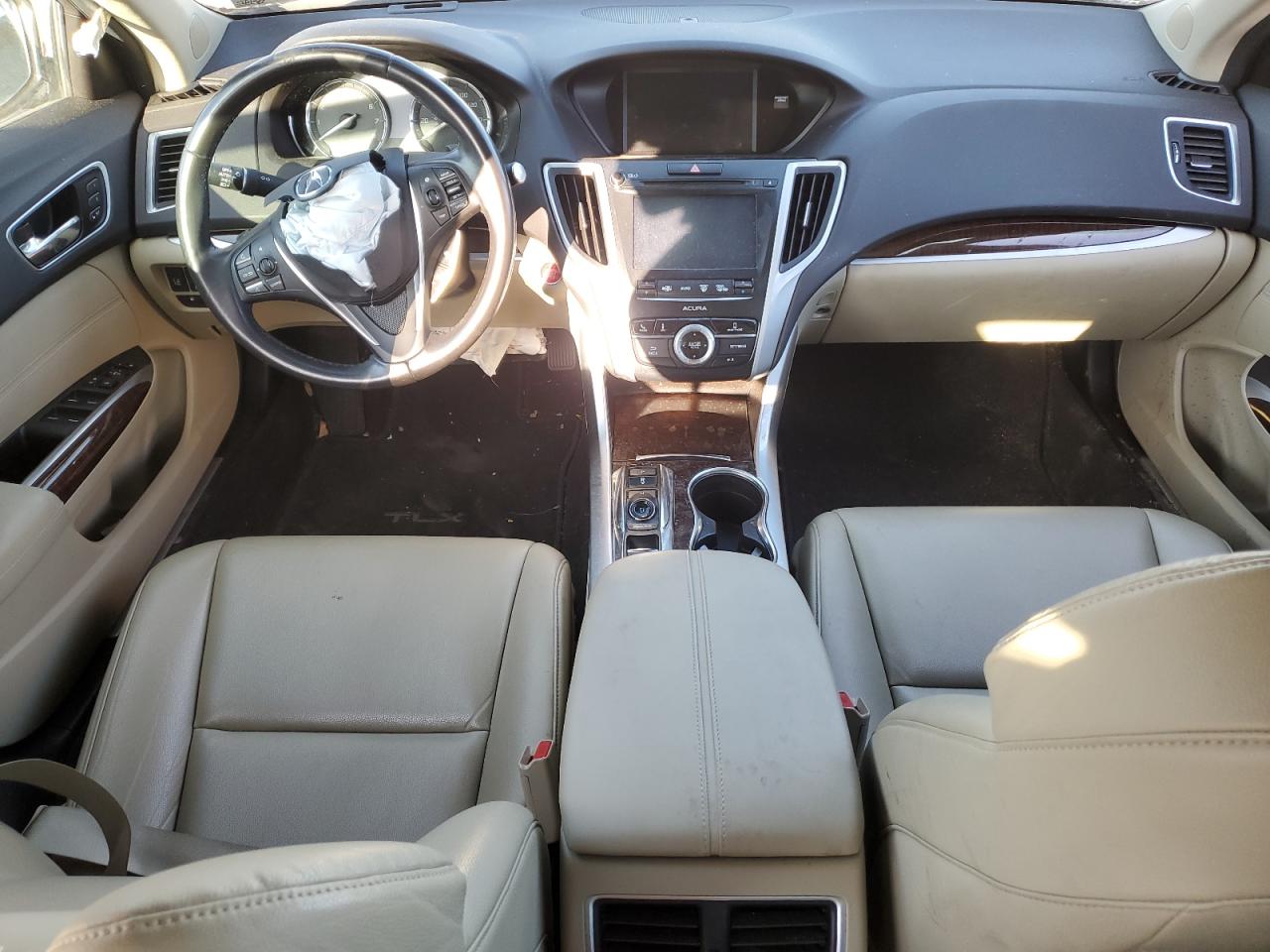 2020 Acura TLX VIN 19UUB2F31LA000369 Copart auction photo, front end / rear end damage thumbnail 8