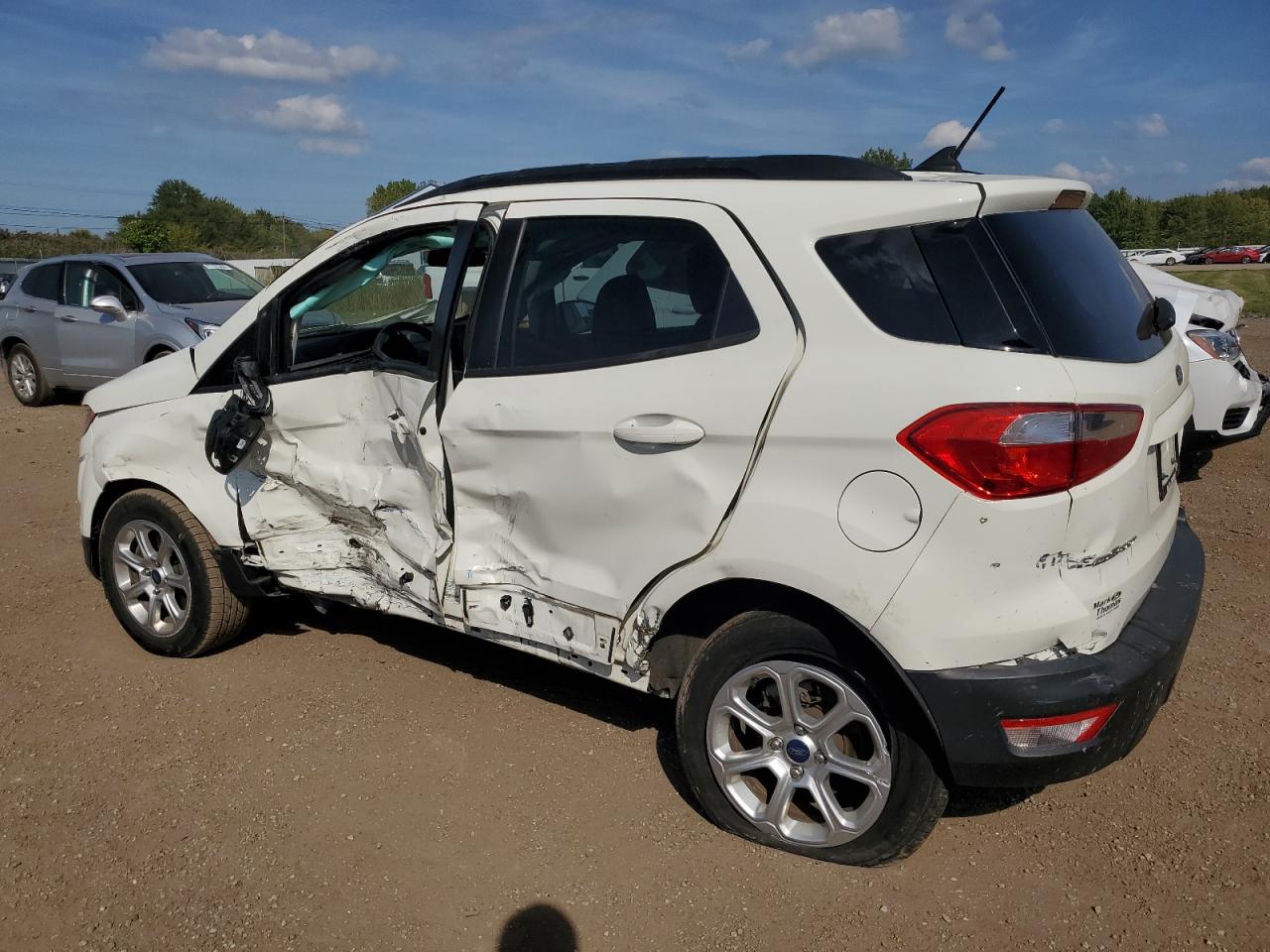 2020 Ford EcoSport VIN MAJ3S2GE5LC363763 Copart auction photo, all over damage thumbnail 2