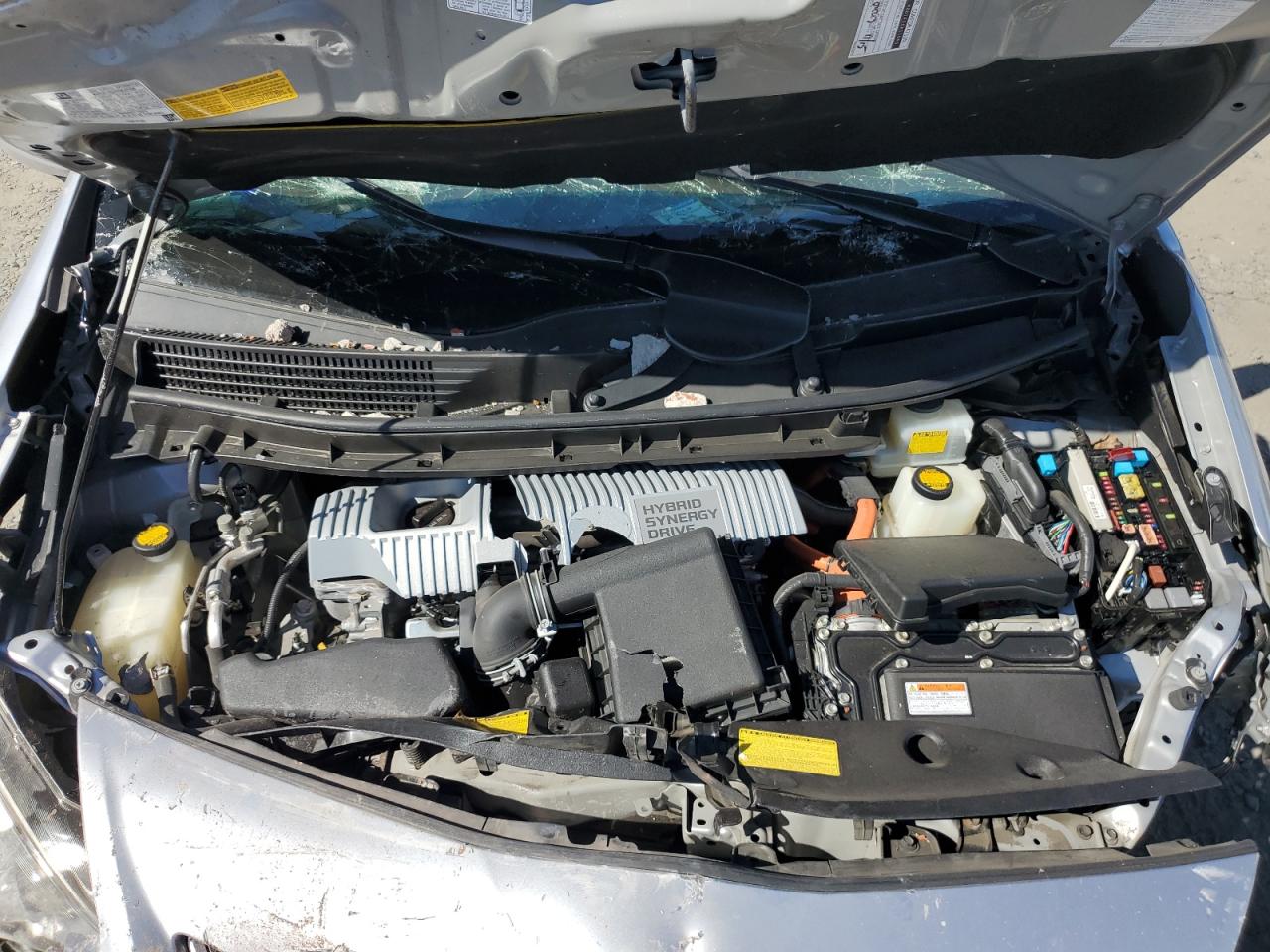 2013 Toyota Prius VIN JTDZN3EU4D3239058 Copart auction photo, all over damage thumbnail 11