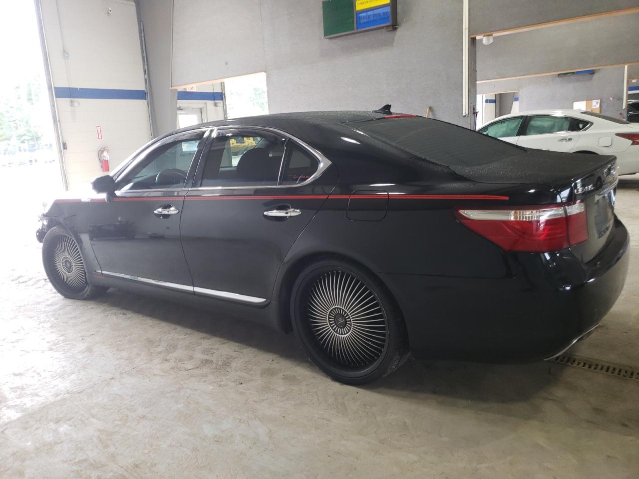 2007 Lexus LS VIN JTHBL46F375002887 Copart auction photo, front end damage thumbnail 2