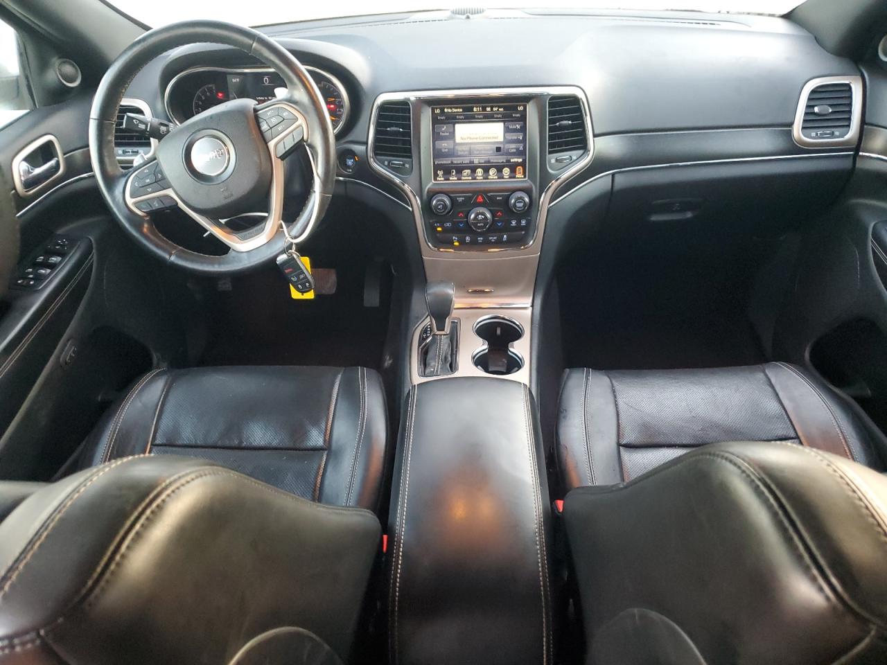 2017 Jeep Grand Cherokee VIN 1C4RJEBG7HC642026 Copart auction photo, rear end / front end damage thumbnail 8