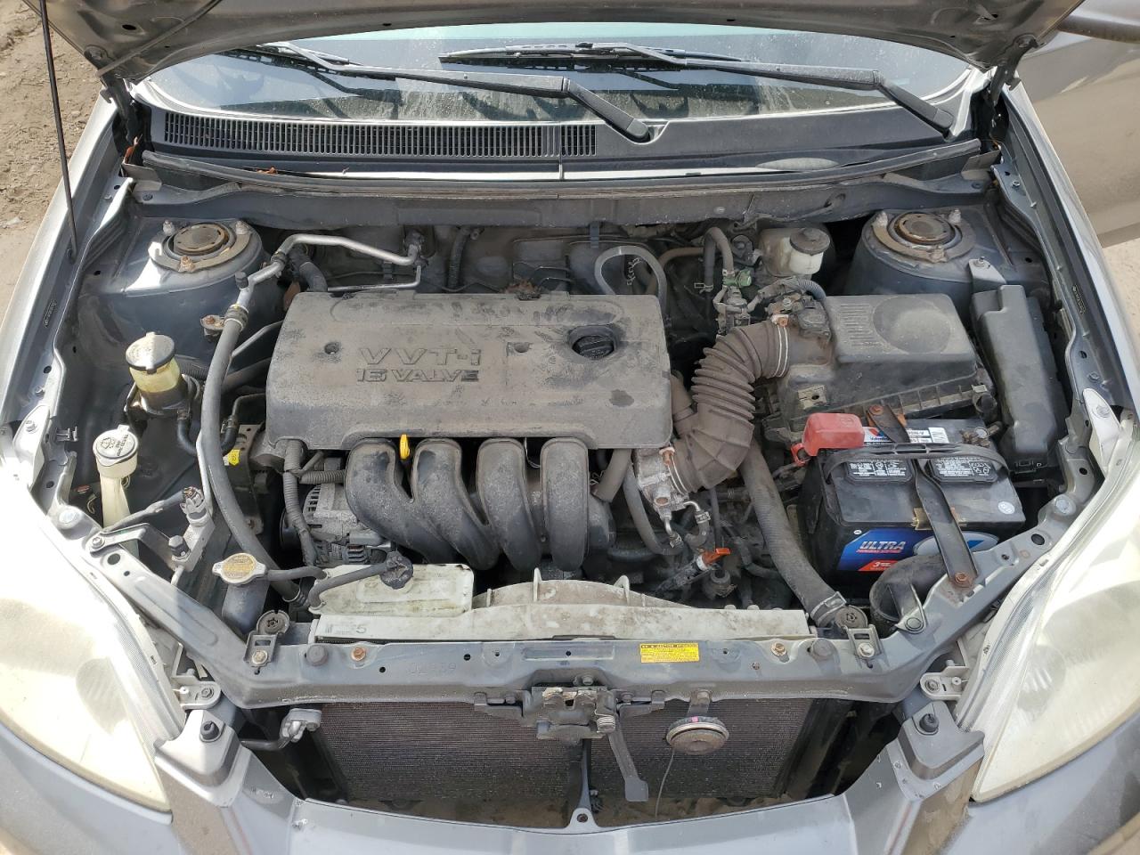 2005 Toyota Corolla VIN 2T1KR32E35C365777 Copart auction photo, mechanical damage thumbnail 12