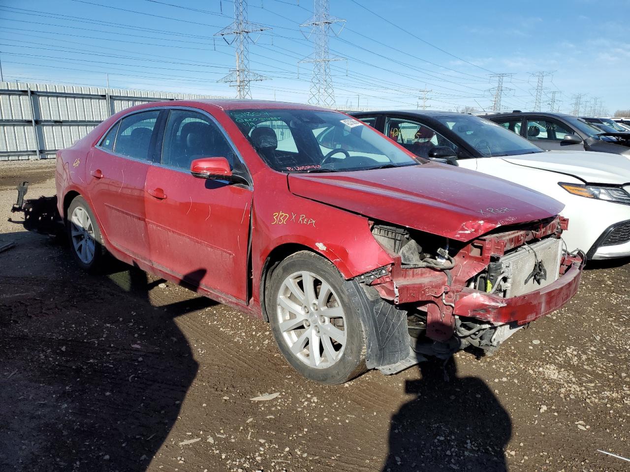 2013 Chevrolet Malibu VIN 1G11E5SA8DF349556 Copart auction photo, front end damage thumbnail 4