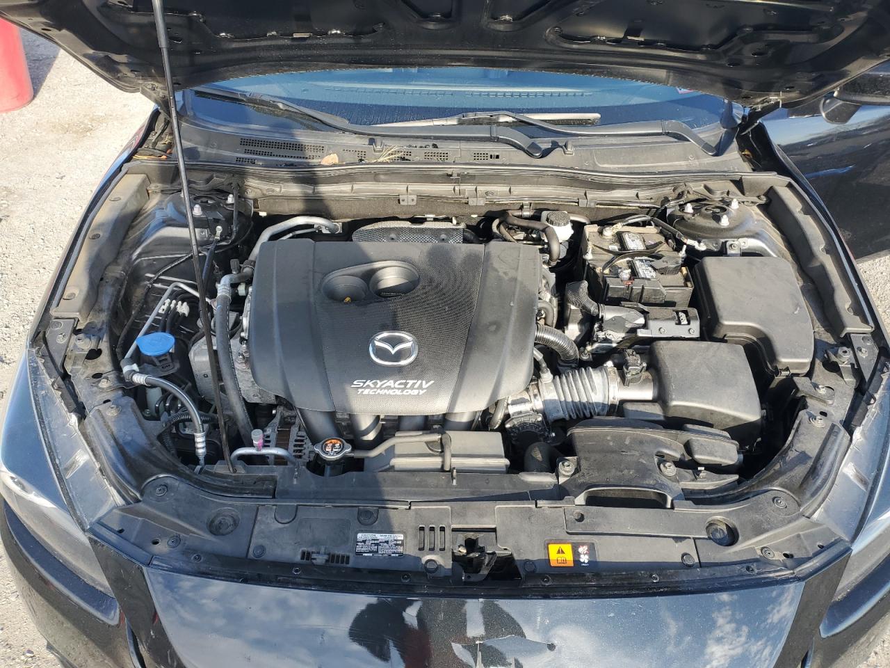 2018 Mazda 3 VIN 3MZBN1W35JM206251 Copart auction photo, top/roof damage thumbnail 11
