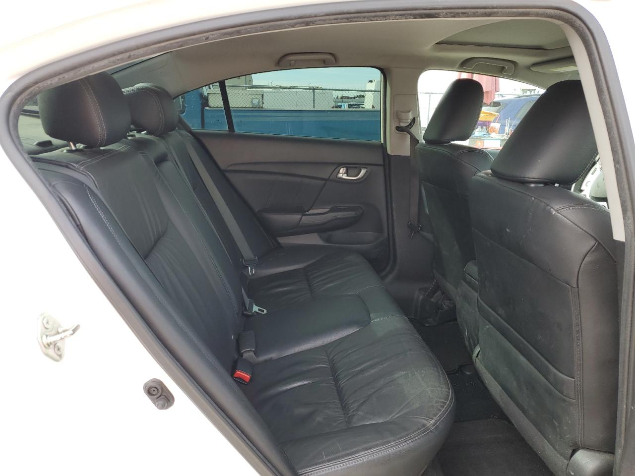 2015 Honda Civic VIN 19XFB2F96FE218868 Copart auction photo, rear end damage thumbnail 10