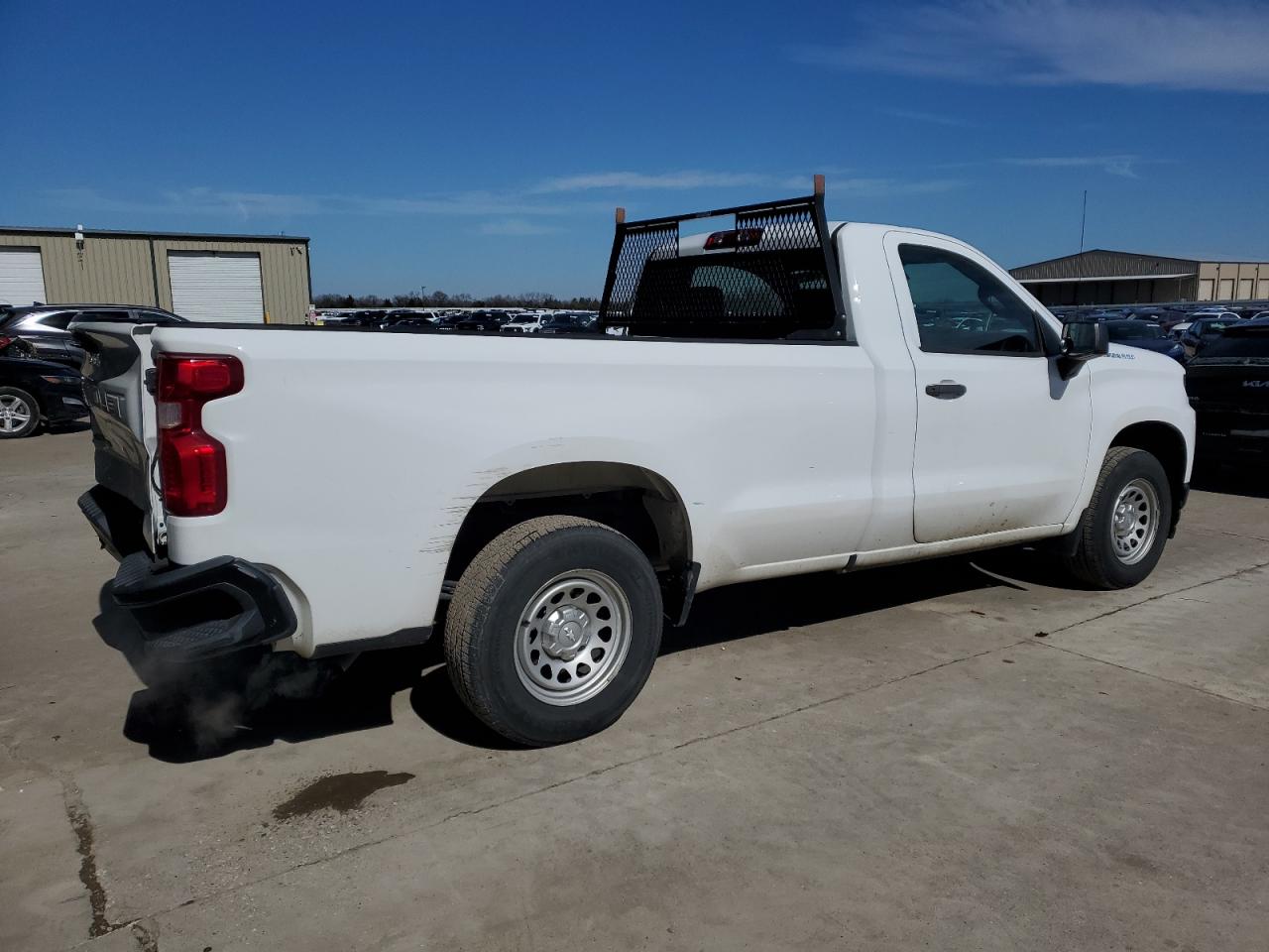 2020 Chevrolet Silverado VIN 3GCNWAEH5LG217679 Copart auction photo, front end / rear end damage thumbnail 3