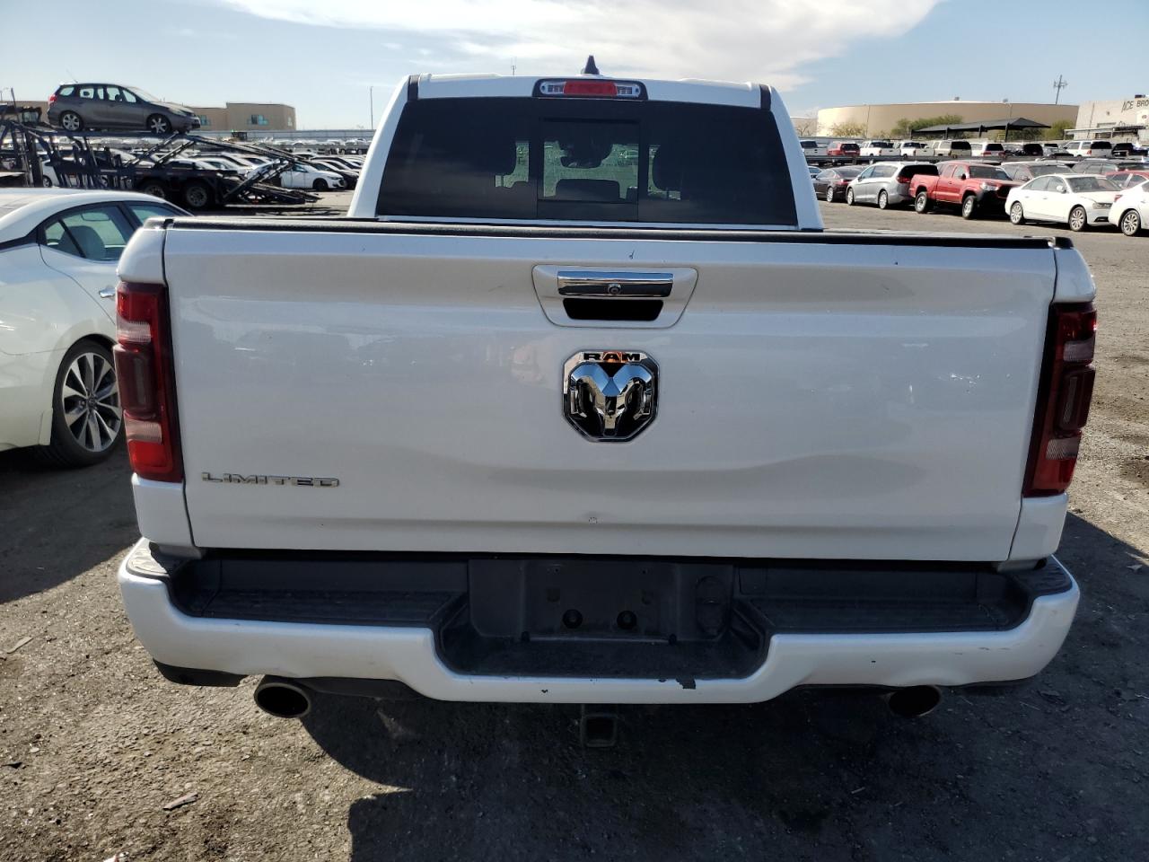2019 RAM 1500 VIN 1C6RREHT8KN616986 Copart auction photo, front end / side damage thumbnail 6