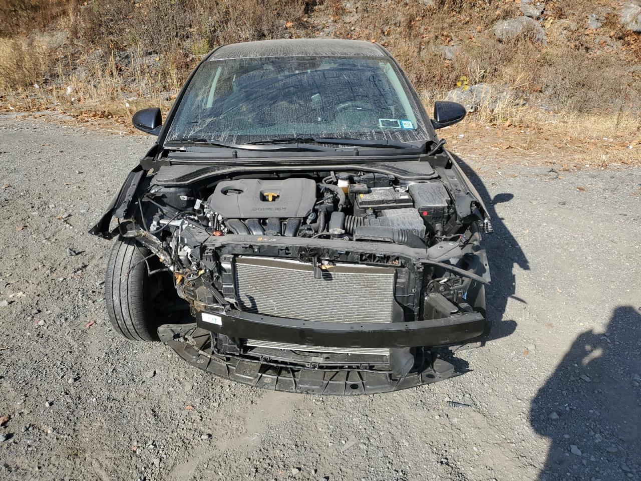 2020 Hyundai Elantra VIN 5NPD74LF7LH595991 Copart auction photo, front end / minor dent/scratches damage thumbnail 5