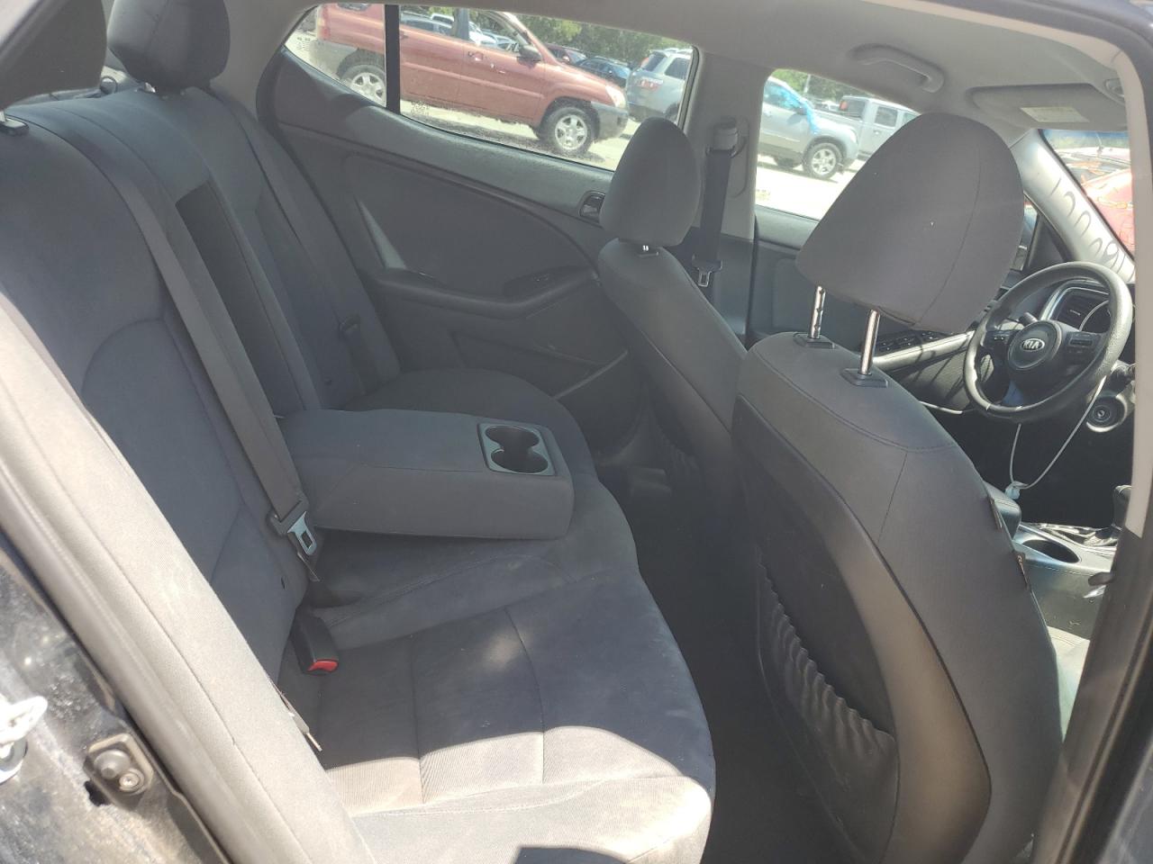 2015 KIA Optima VIN KNAGM4A79F5549047 Copart auction photo, front end / side damage thumbnail 11
