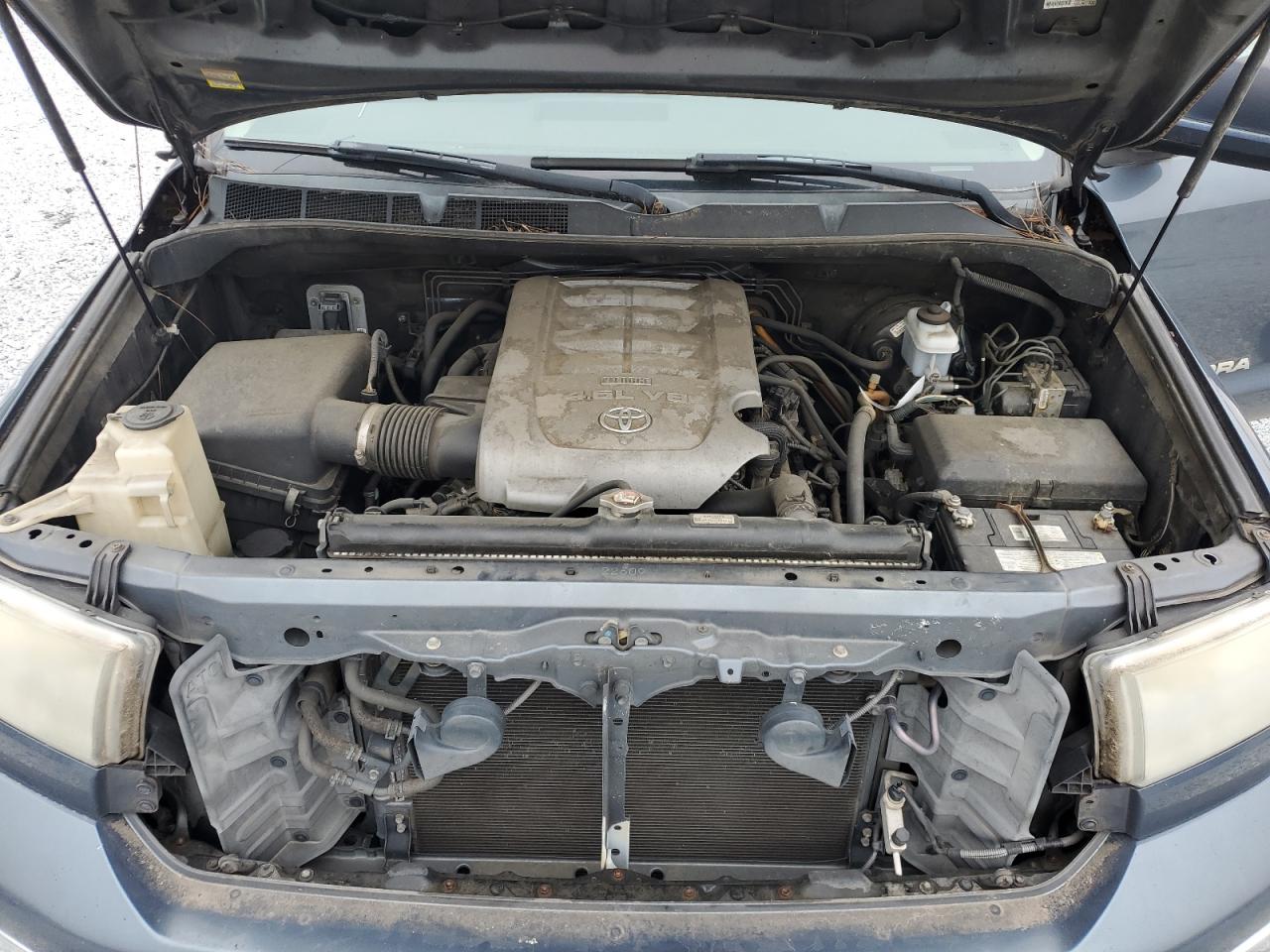 2010 Toyota Tundra VIN 5TFRM5F16AX006564 Copart auction photo, rear end / mechanical damage thumbnail 11