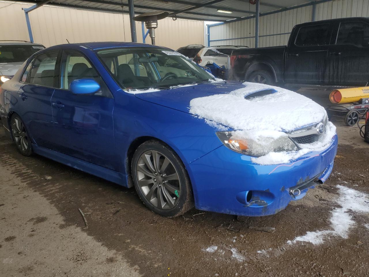 2010 Subaru WRX VIN JF1GE7G60AG504307 Copart auction photo, rear end damage thumbnail 4