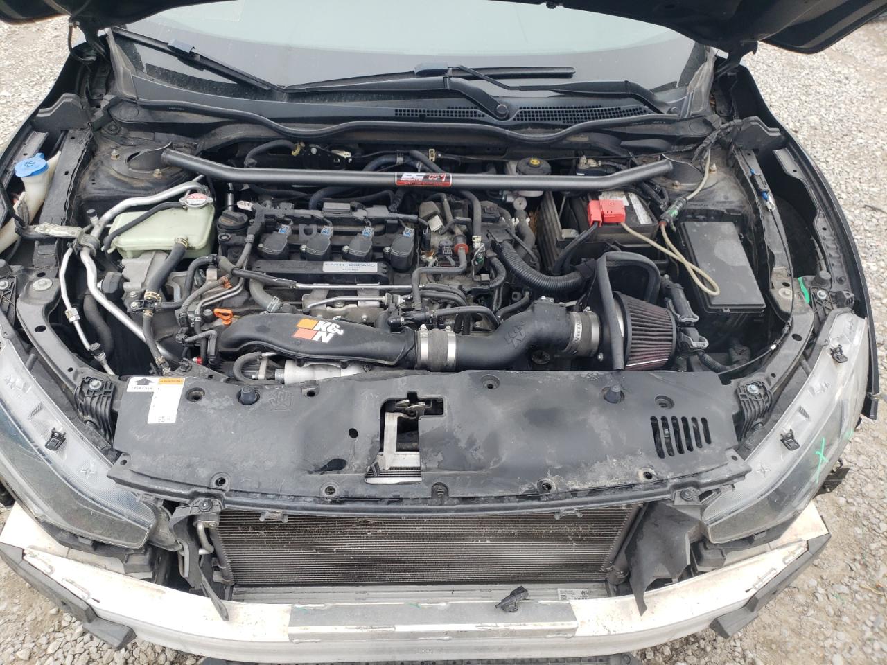 2020 Honda Civic VIN SHHFK7H4XLU218584 Copart auction photo, front end damage thumbnail 11