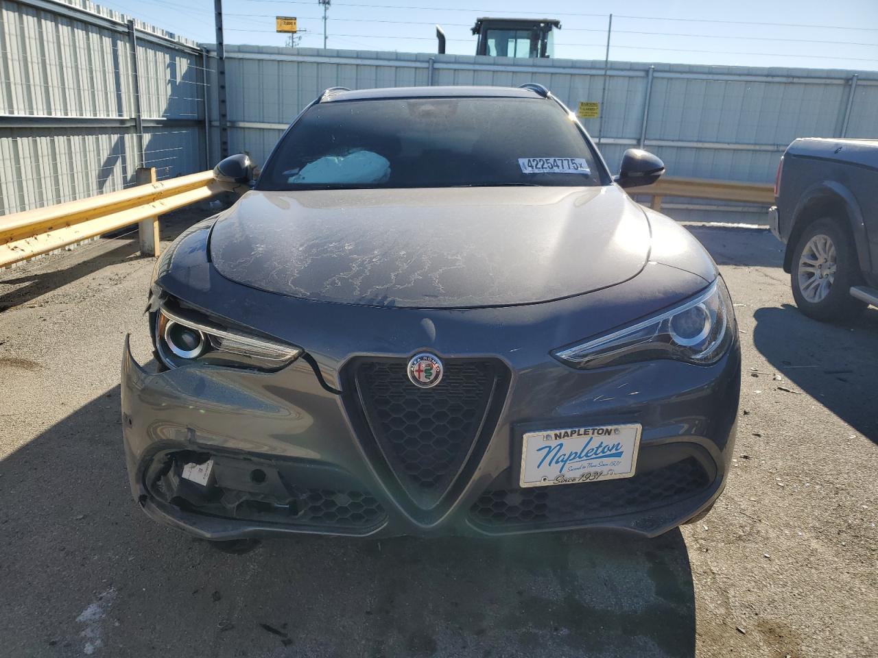 2020 Alfa Romeo Stelvio VIN ZASPAKAN1L7C97395 Copart auction photo, front end / rear end damage thumbnail 5