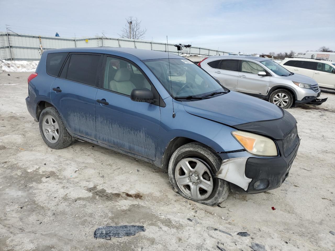 2008 Toyota RAV 4 VIN JTMBK33V686043035 Copart auction photo, front end damage thumbnail 4