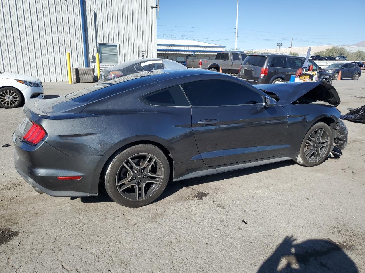2020 Ford Mustang VIN 1FA6P8TH5L5130682 Copart auction photo, front end damage thumbnail 3