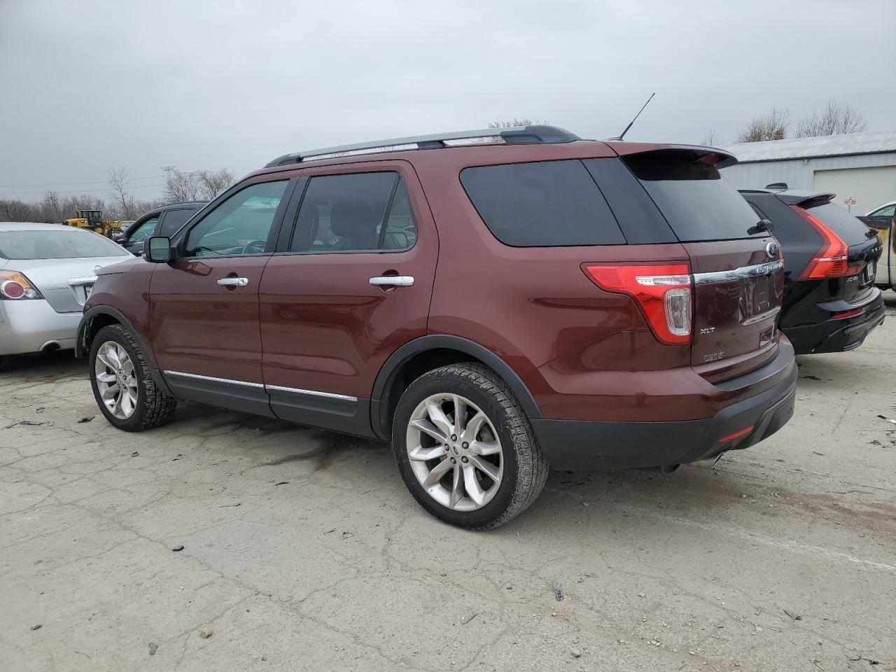 2015 Ford Explorer VIN 1FM5K8D86FGA84755 Copart auction photo, front end damage thumbnail 2