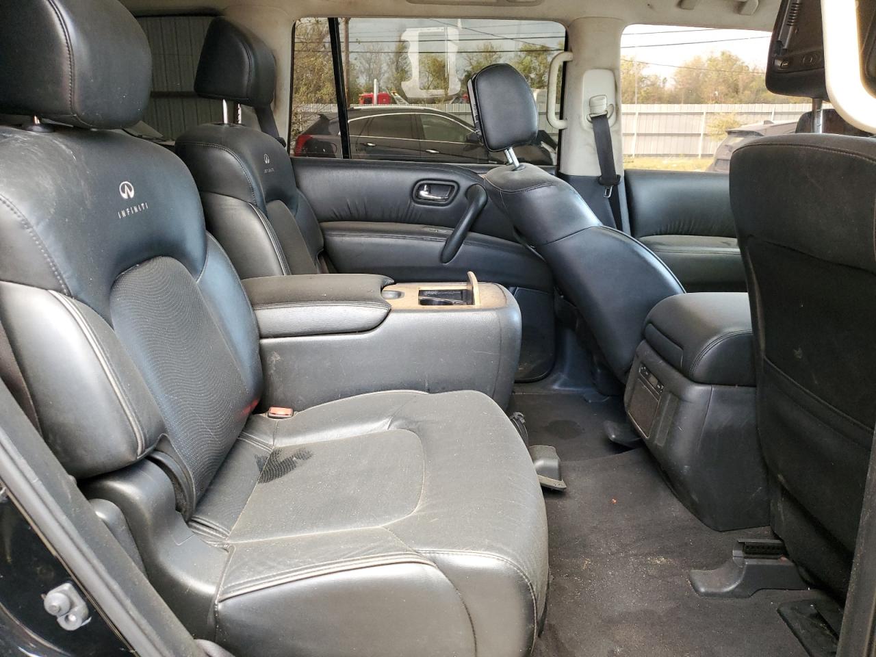 2014 Infiniti QX80 VIN JN8AZ2NF6E9555772 Copart auction photo, front end / minor dent/scratches damage thumbnail 11