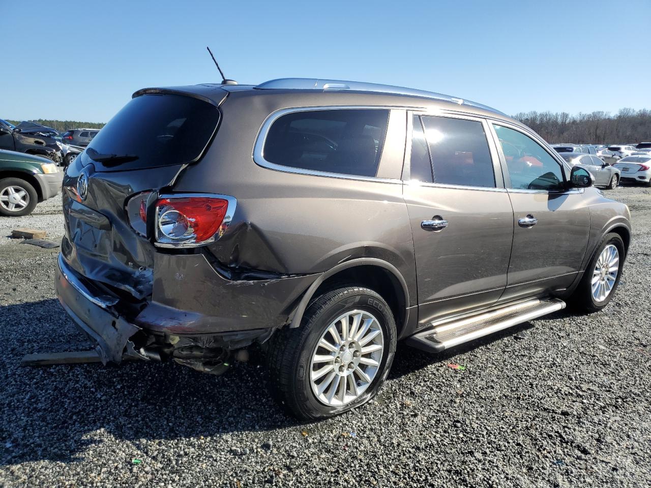 2012 Buick Enclave VIN 5GAKRCED1CJ266333 Copart auction photo, rear end damage thumbnail 3
