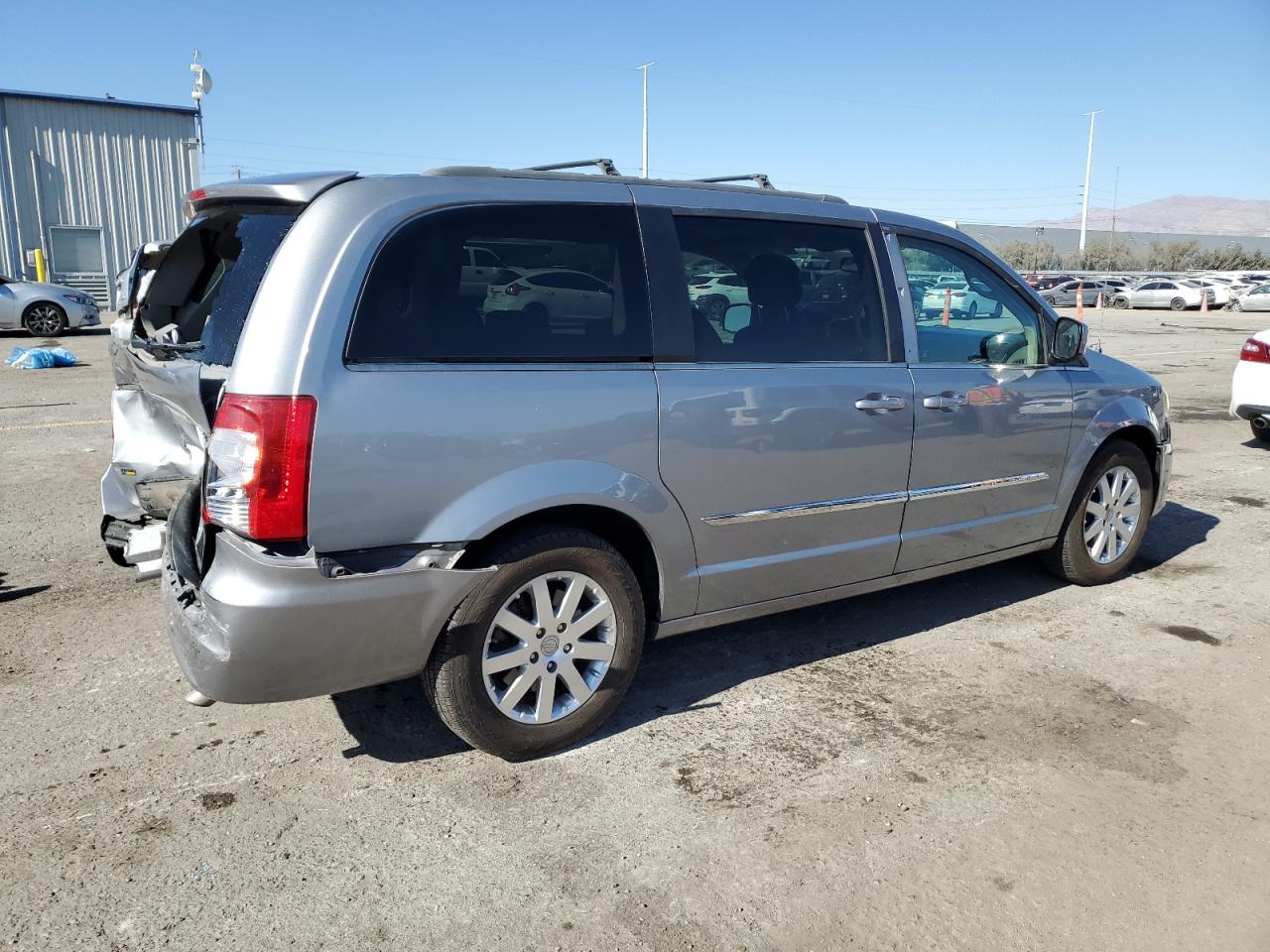 2014 Chrysler Town & Country VIN 2C4RC1BG2ER436828 Copart auction photo, rear end damage thumbnail 3