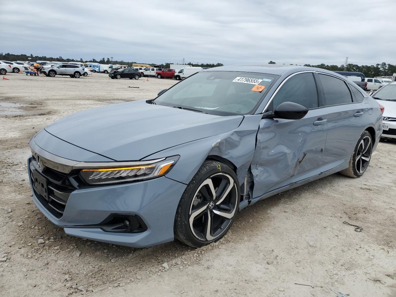2022 Honda Accord VIN 1HGCV2F31NA021020