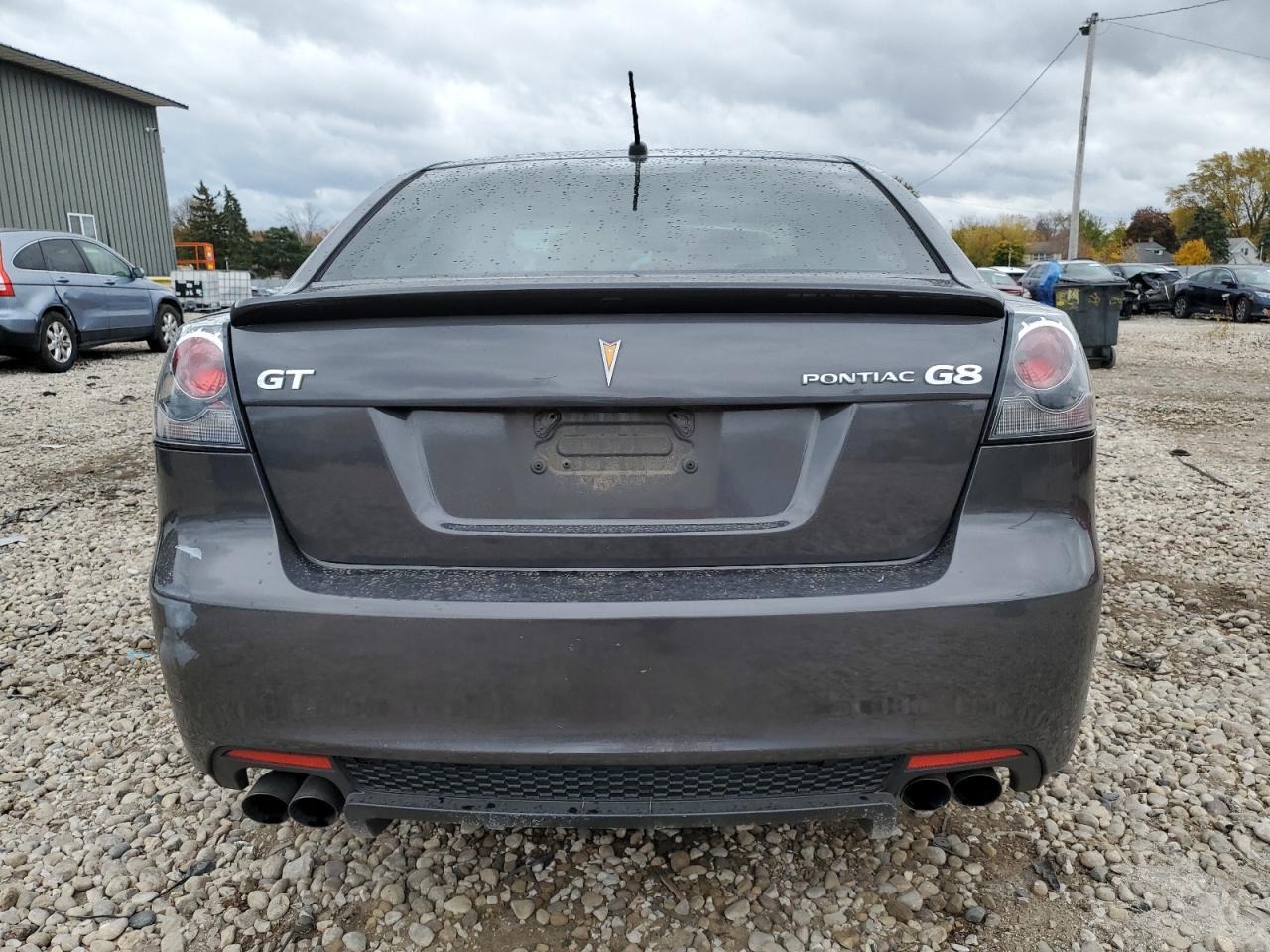 2009 Pontiac G8 VIN 6G2EC57Y79L202939 Copart auction photo, side / rear end damage thumbnail 6