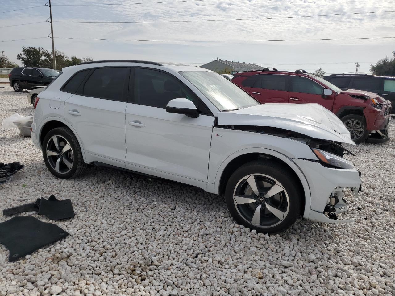 2023 Audi Q5 VIN WA1EAAFY3P2146763 Copart auction photo, front end damage thumbnail 4
