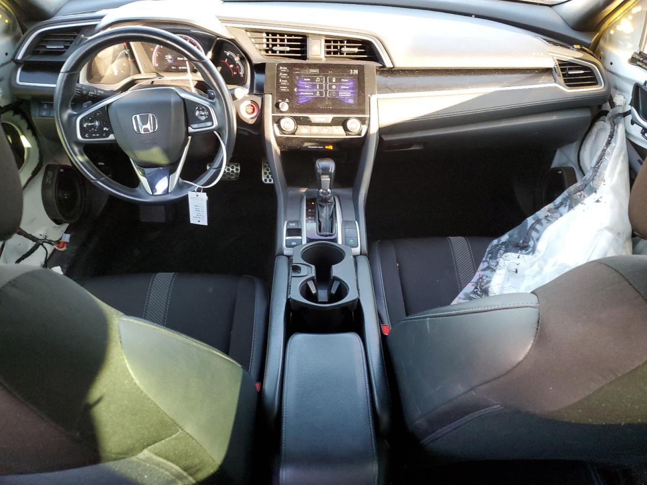 2020 Honda Civic VIN 19XFC2F83LE203499 Copart auction photo, front end damage thumbnail 8