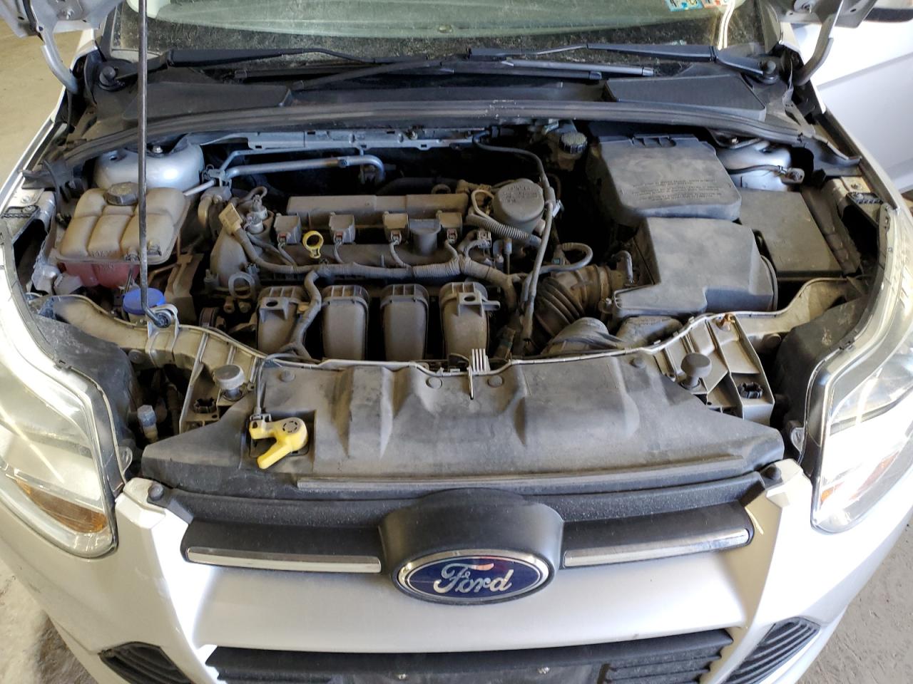 2014 Ford Focus VIN 1FADP3F26EL154294 Copart auction photo, rear end / side damage thumbnail 11