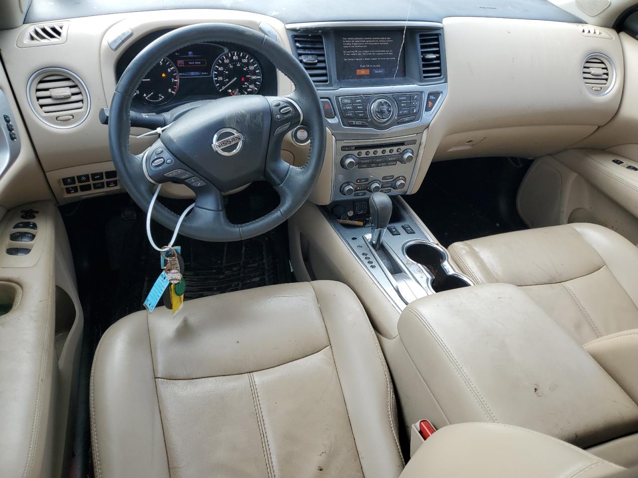 2018 Nissan Pathfinder VIN 5N1DR2MN5JC619195 Copart auction photo, front end damage thumbnail 8