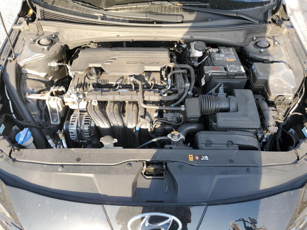 2023 Hyundai Elantra VIN 5NPLP4AG5PH114598 Copart auction photo, rear end / minor dent/scratches damage thumbnail 12