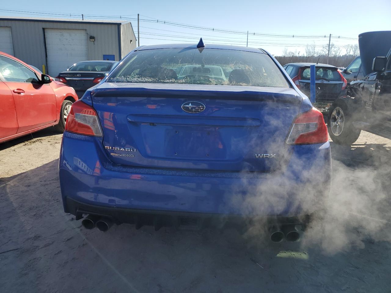 2015 Subaru WRX VIN JF1VA1D60F8814642 Copart auction photo, front end damage thumbnail 6