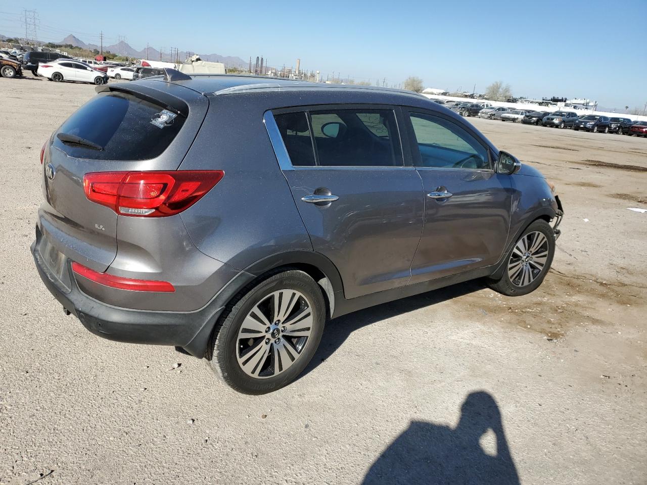2015 KIA Sportage VIN KNDPC3AC7F7759938 Copart auction photo, front end / undercarriage damage thumbnail 3
