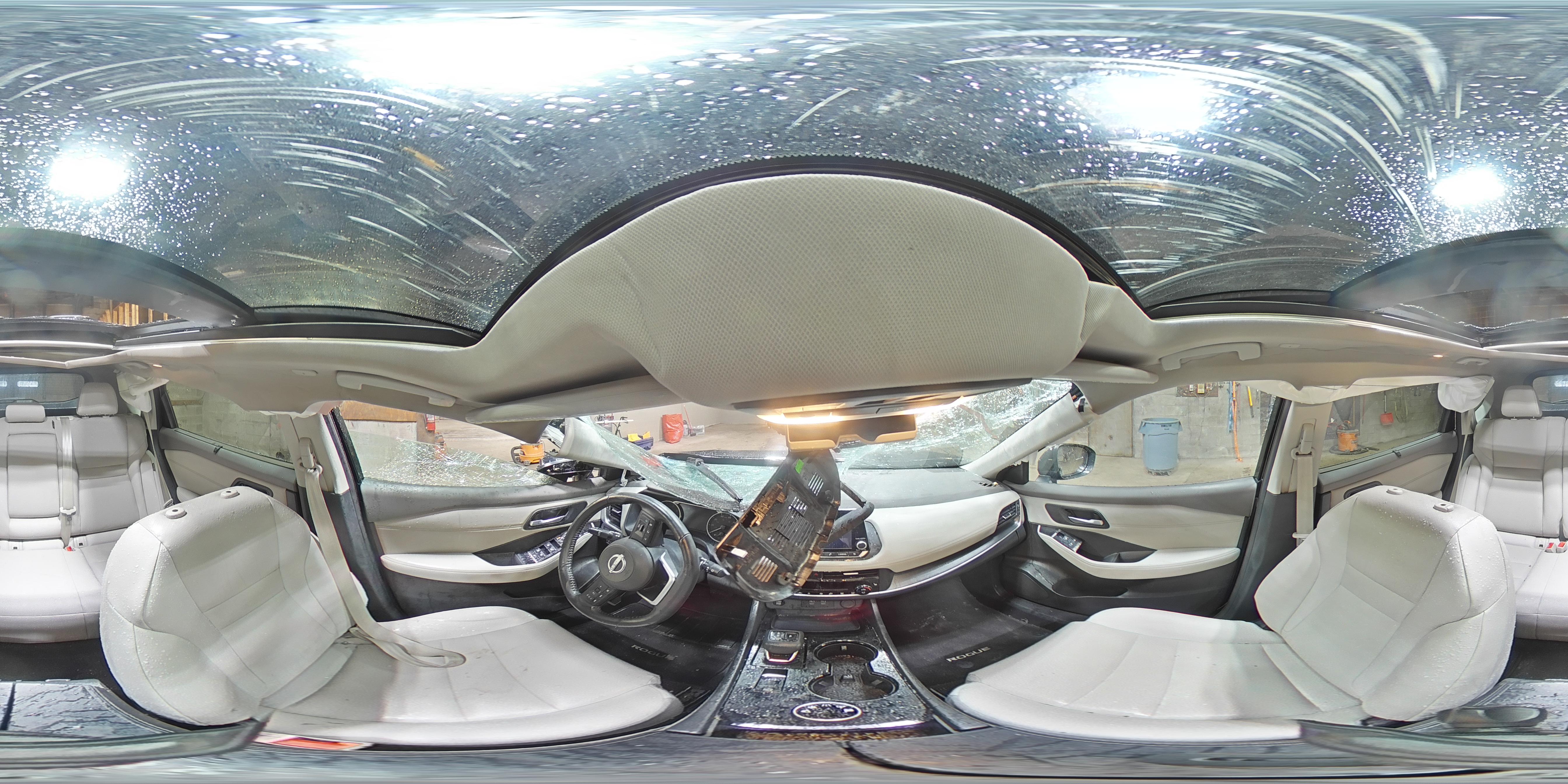 2024 Nissan Rogue VIN 5N1BT3BB5RC717436 Copart auction photo, rollover damage thumbnail 14