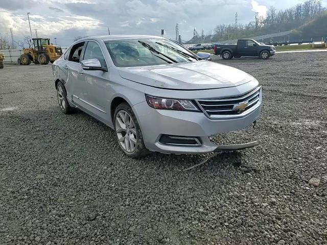 2018 Chevrolet Impala VIN 2G1125S32J9110714 Copart auction photo, side / front end damage thumbnail 14