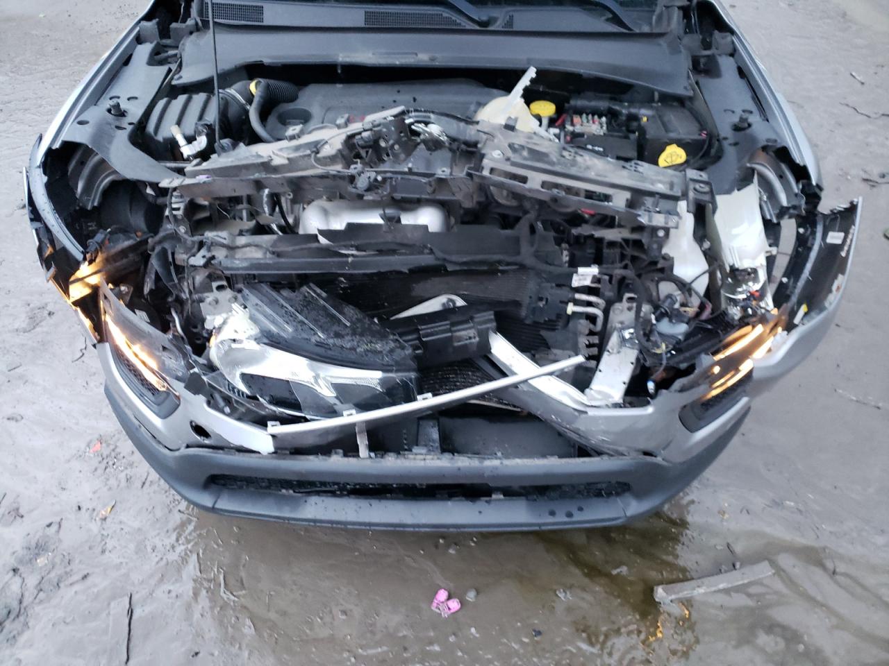 2017 Jeep Compass VIN 3C4NJDAB7HT656057 Copart auction photo, front end damage thumbnail 12