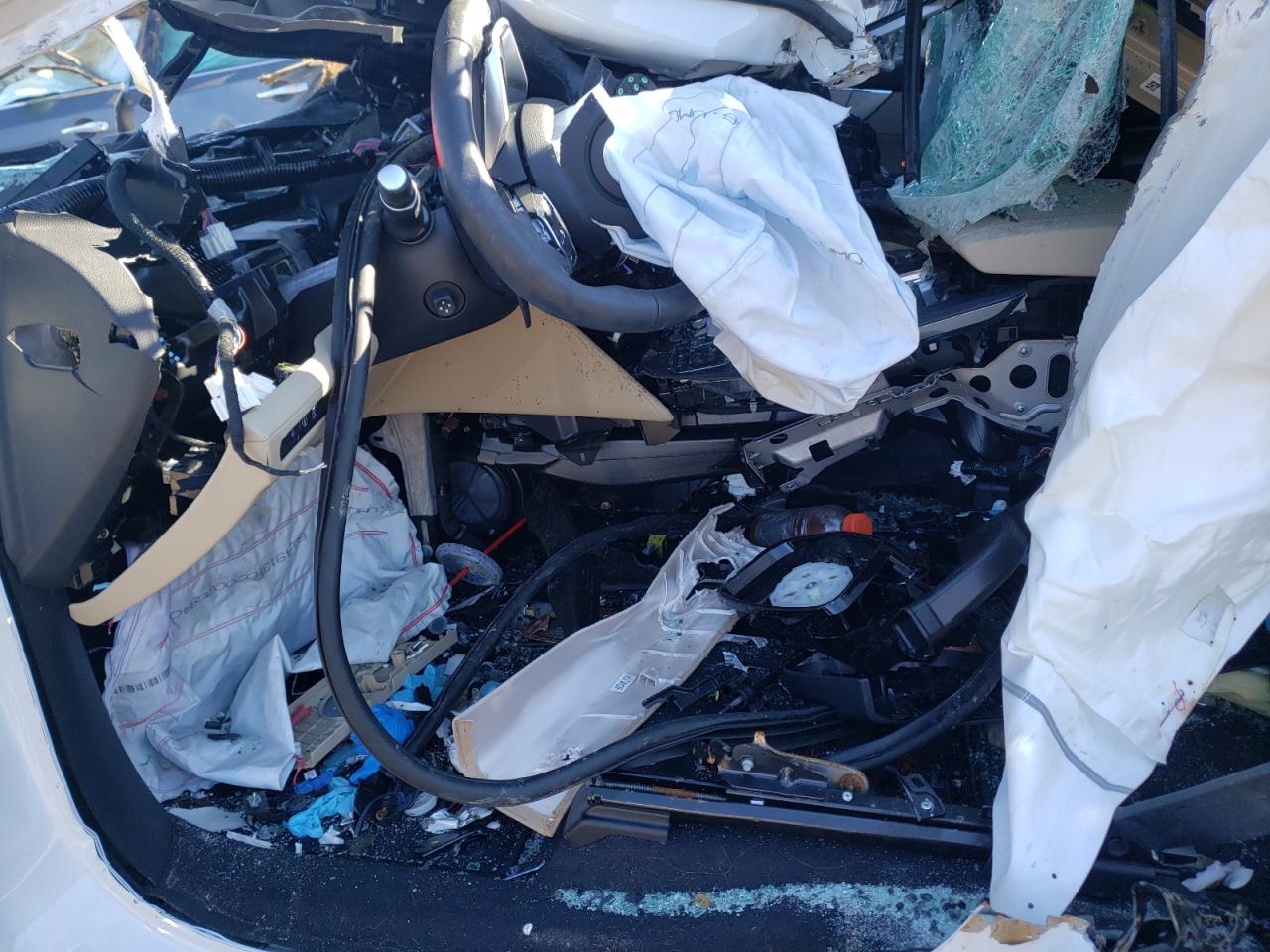 2022 Acura MDX VIN 5J8YD9H36NL001140 Copart auction photo, all over damage thumbnail 5