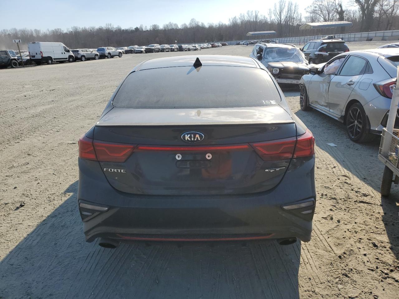 2021 KIA Forte VIN 3KPF44AC9ME274440 Copart auction photo, side damage thumbnail 6