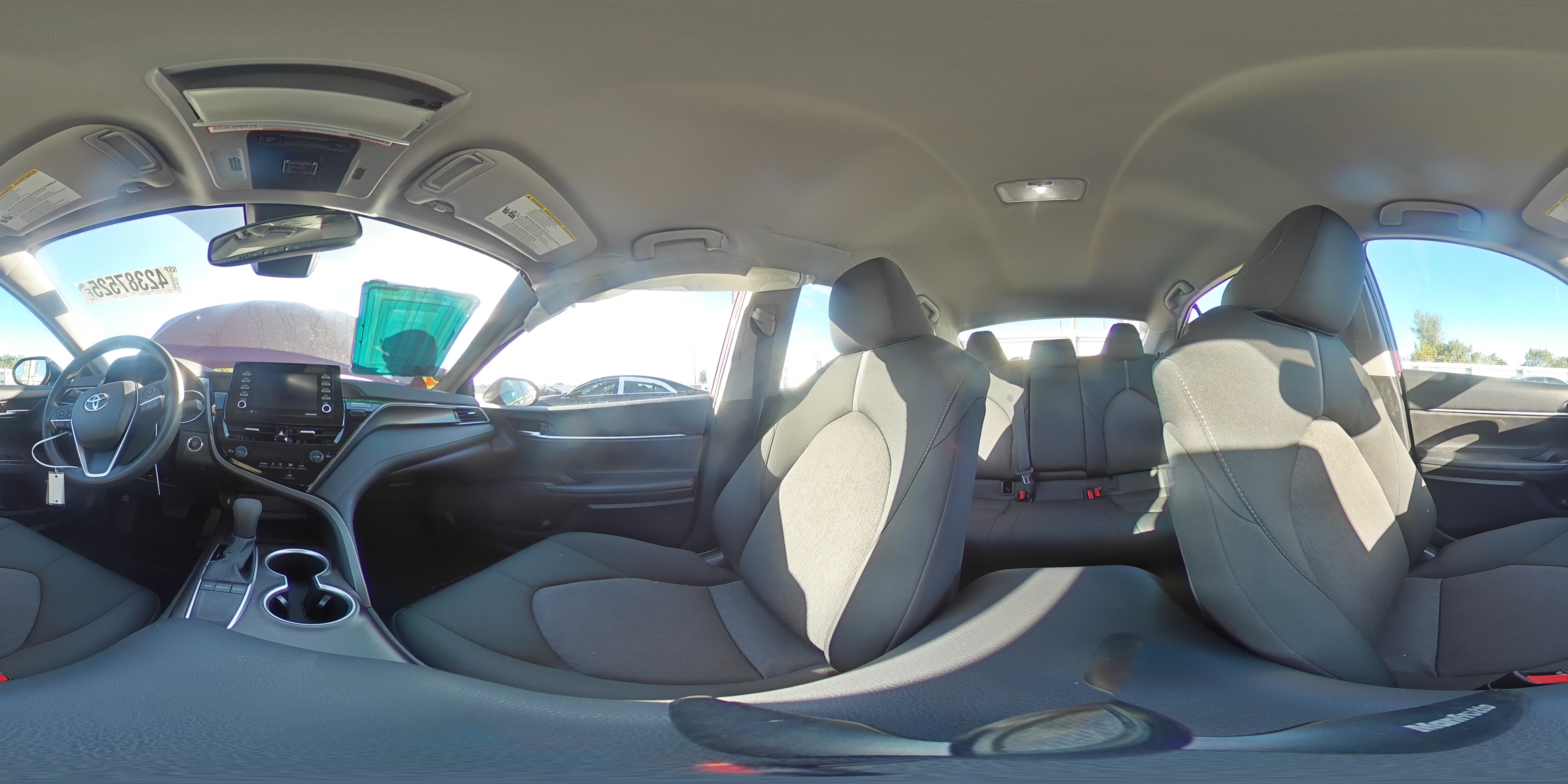 2022 Toyota Camry VIN 4T1R11AK8NU071839 Copart auction photo, rear end / side damage thumbnail 13