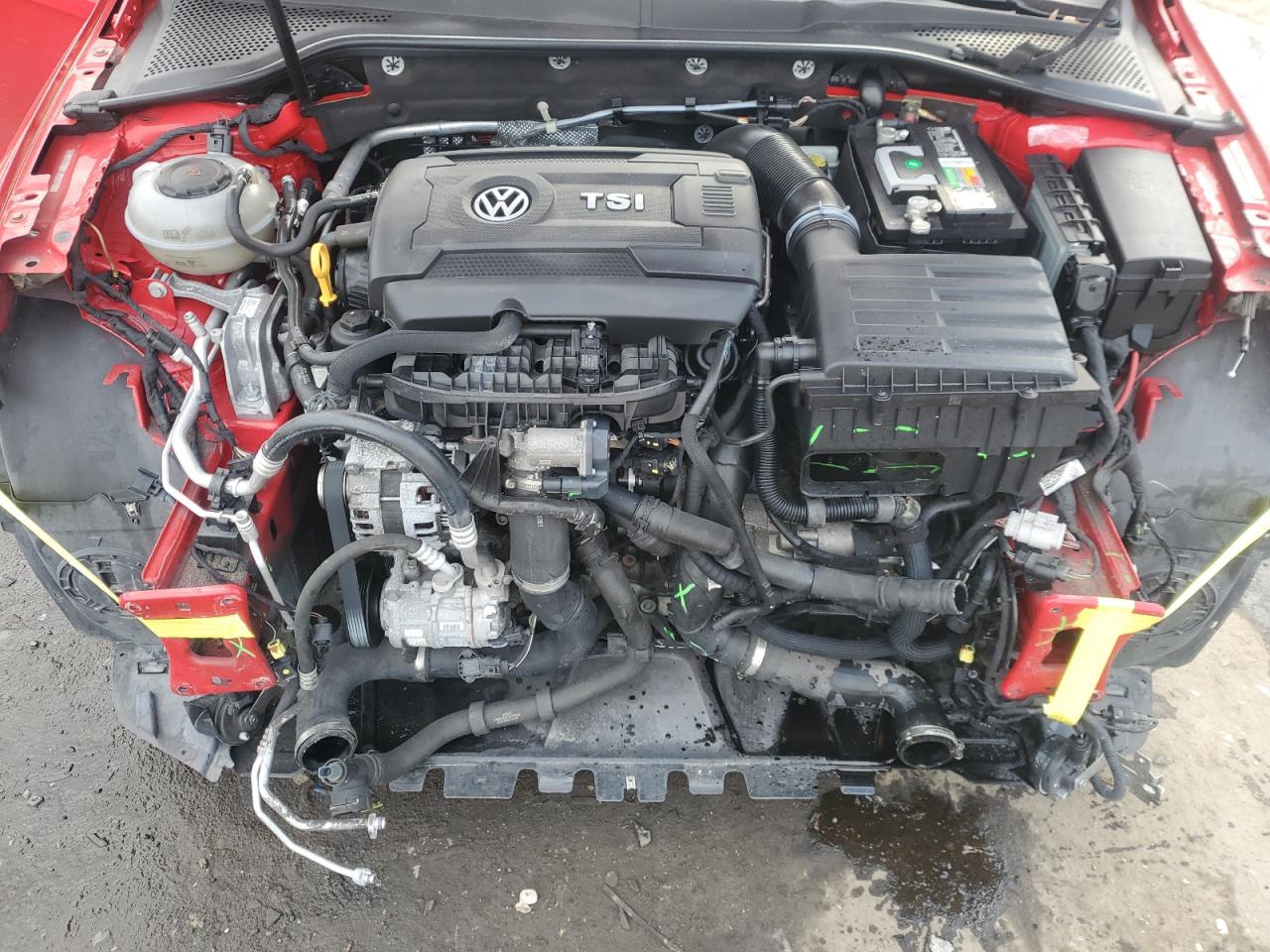 2018 Volkswagen Golf VIN 3VWB17AU9JM267603 Copart auction photo, front end / minor dent/scratches damage thumbnail 13