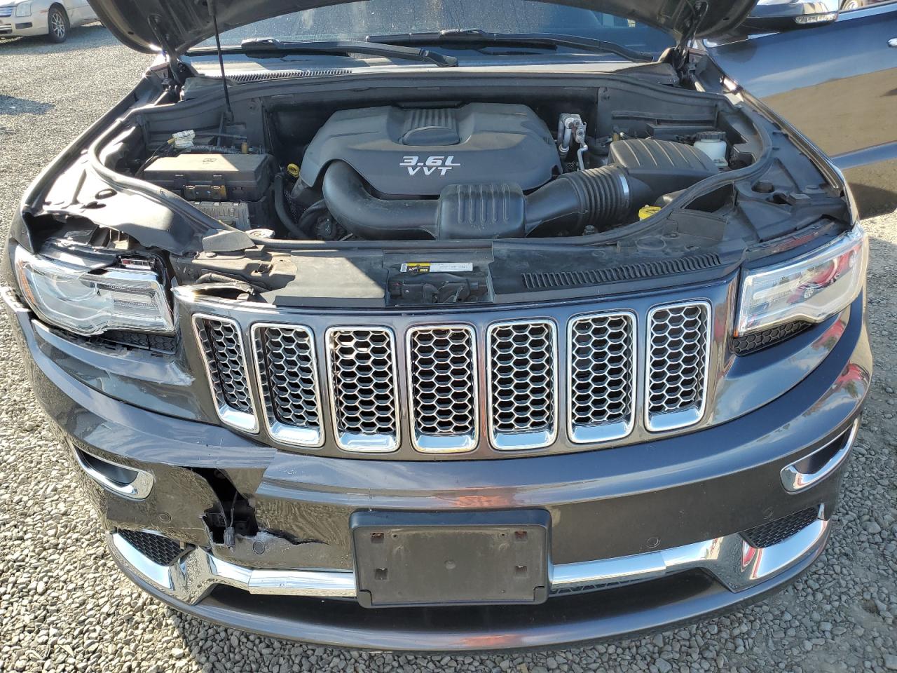 2014 Jeep Grand Cherokee VIN 1C4RJFJG1EC189511 Copart auction photo, front end damage thumbnail 13