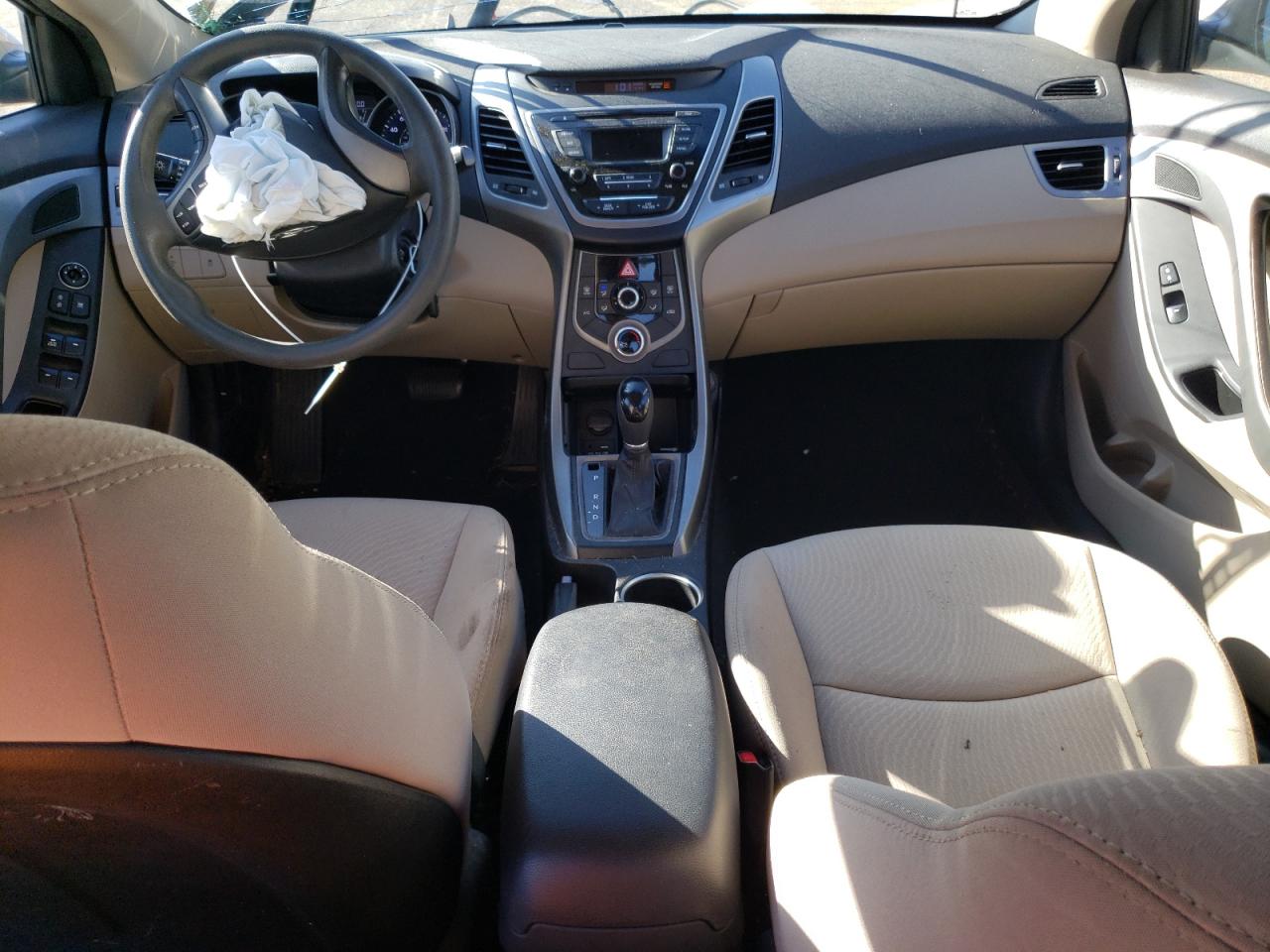 2016 Hyundai Elantra VIN 5NPDH4AE7GH695134 Copart auction photo, front end damage thumbnail 8