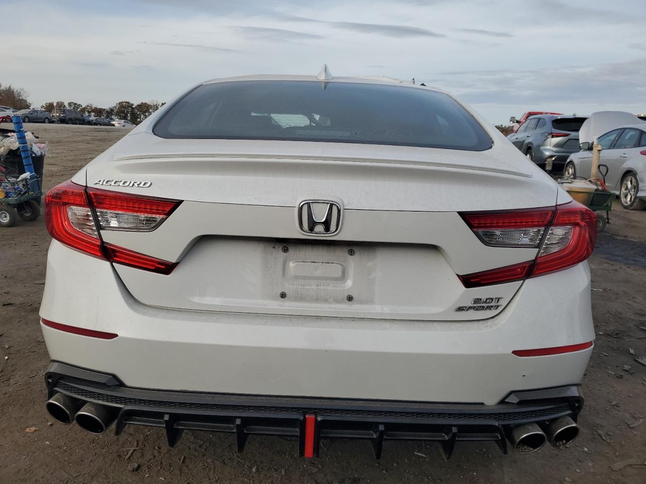 2020 Honda Accord VIN 1HGCV2F3XLA030649 Copart auction photo, front end / all over damage thumbnail 6