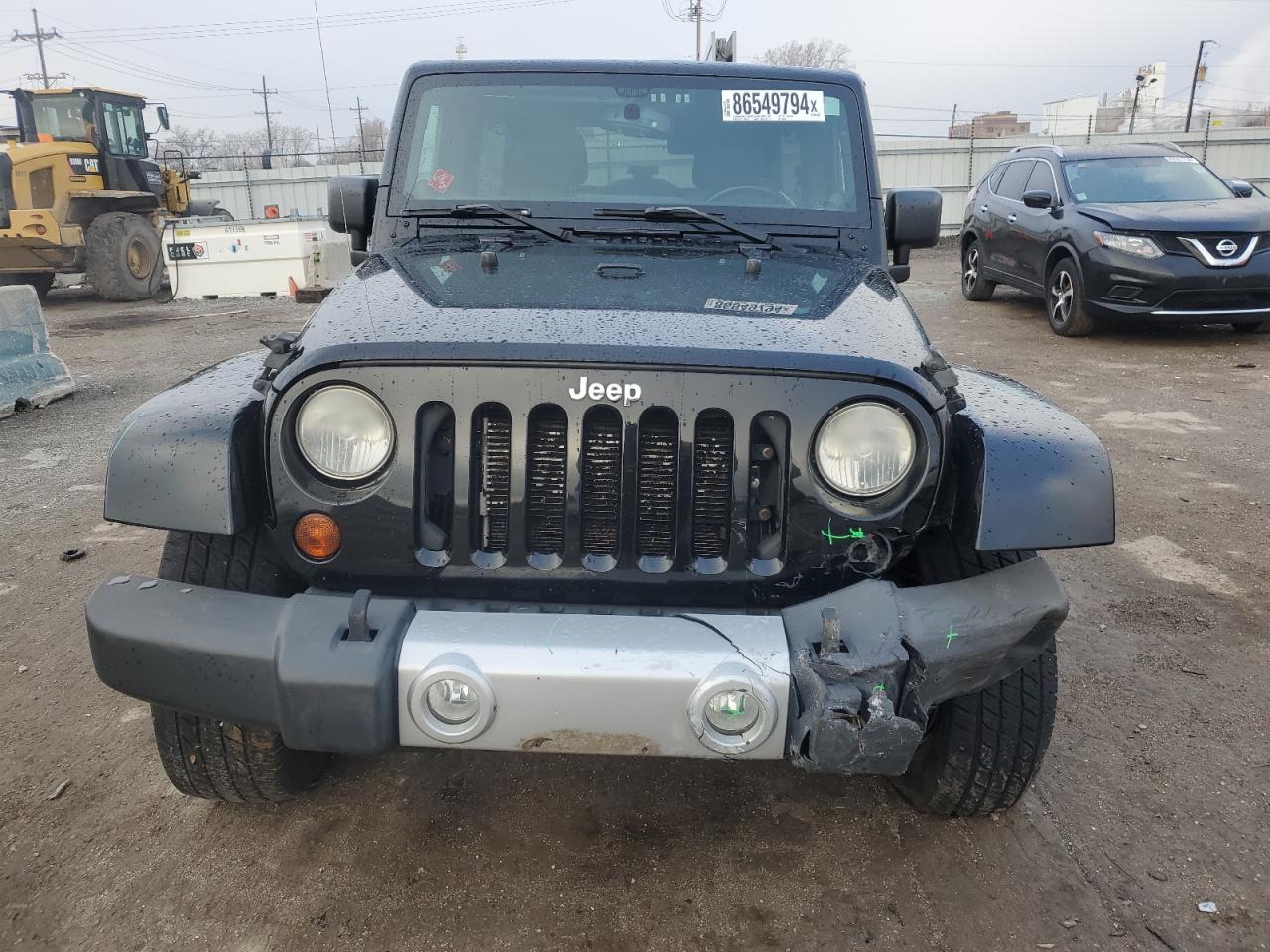 2013 Jeep Wrangler VIN 1C4BJWEG4DL635192 Copart auction photo, all over damage thumbnail 5