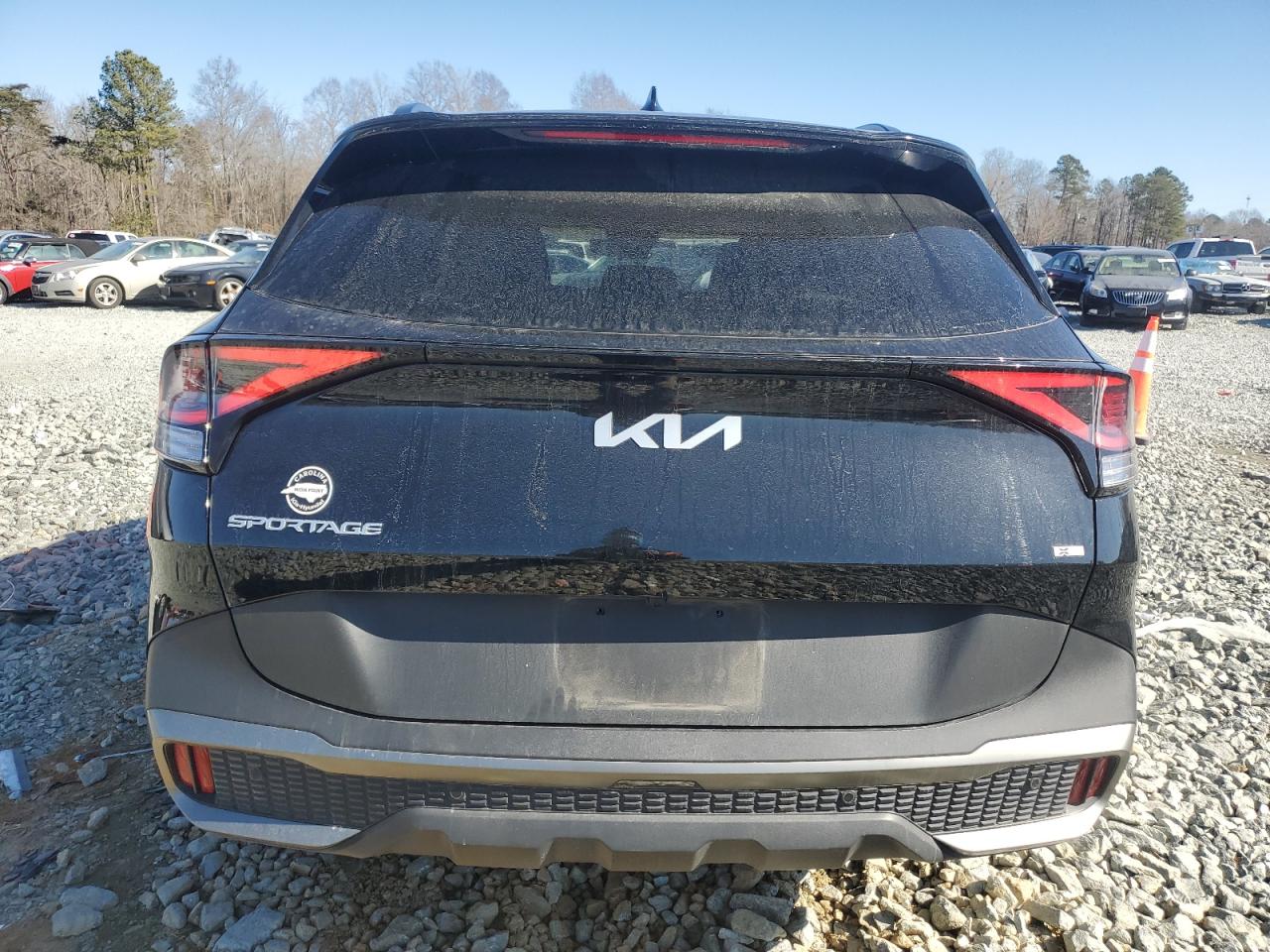 2023 KIA Sportage VIN 5XYK6CAF6PG004232 Copart auction photo, front end / side damage thumbnail 6