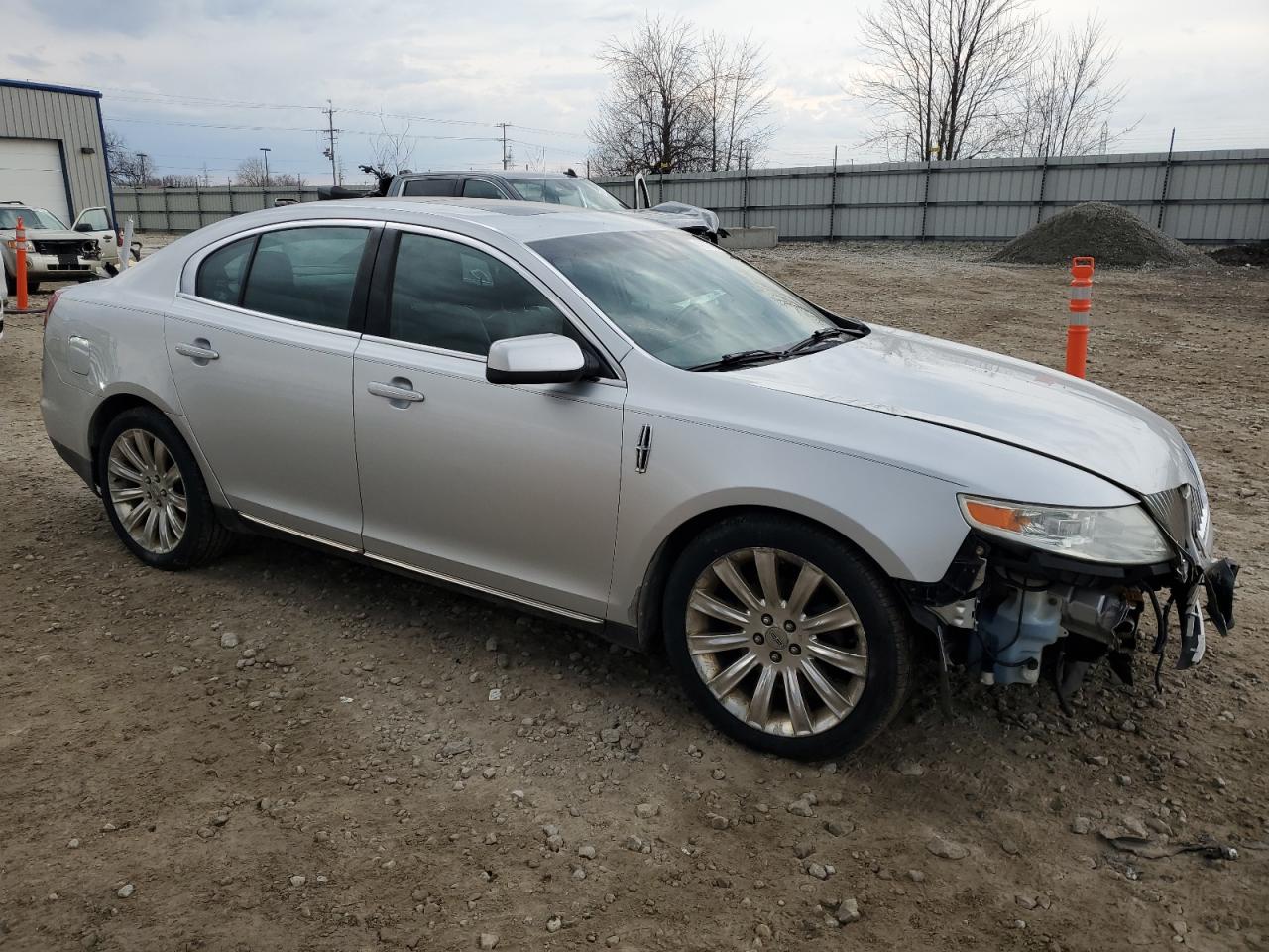 2010 Lincoln MKS VIN 1LNHL9ER6AG603240 Copart auction photo, front end damage thumbnail 4