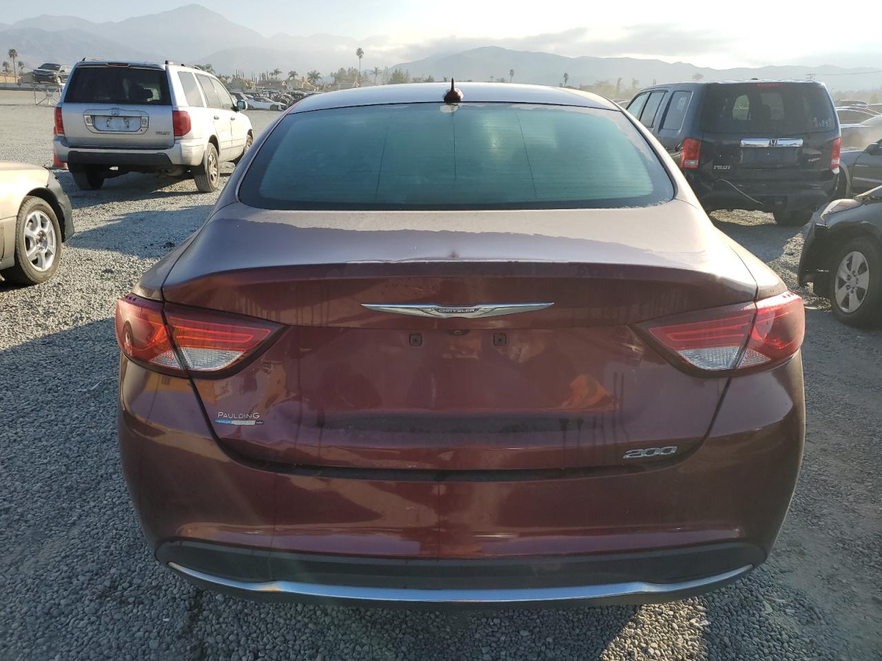 2016 Chrysler 200 VIN 1C3CCCAB0GN179342 Copart auction photo, minor dent/scratches damage thumbnail 6