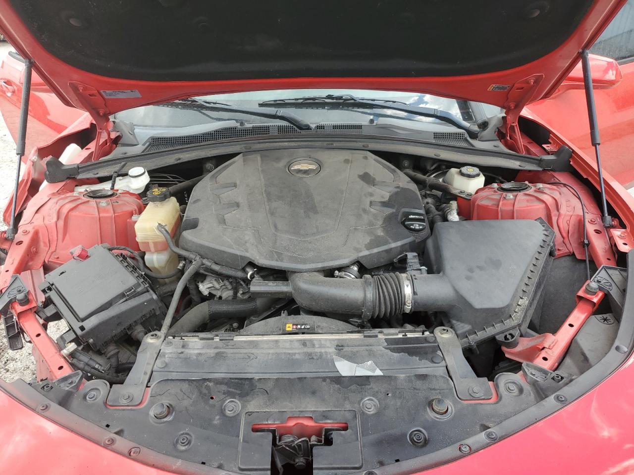 2018 Chevrolet Camaro VIN 1G1FB1RS8J0129922 Copart auction photo, side / front end damage thumbnail 13